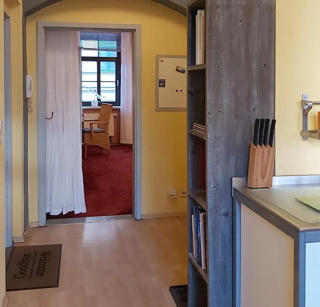 Apartment City-Ferienwohnungen-Dresden&Cottage im Garten - zentral in der Neustadt Louisenstrasse